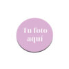 Imán madera redondo personalizable 6cm - Imagen 3
